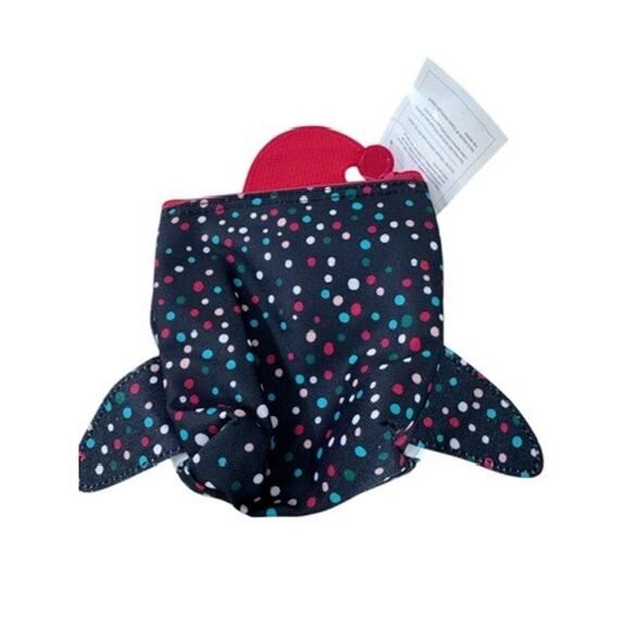 NWT! "Thirty One" Shark Cool Zip Snacker Holiday Kids Kitchen School Lunch Small - Picture 2 of 4